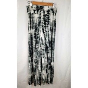 Chatoyant Mineral Wash Soft Stretchy Bell Bottoms Flare Pants LARGE  Boho